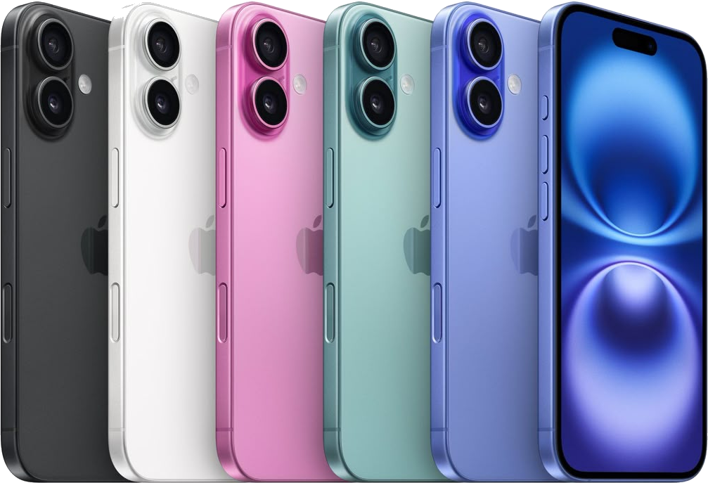 Linha iPhone em várias cores